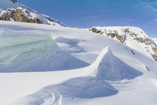 Glaciers of Roger Pass, British Columbia, Canada