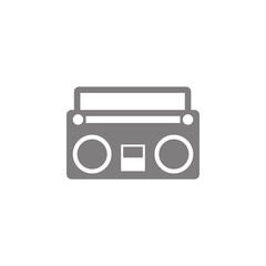 Retro tape recorder icon. Web element. Premium quality graphic design. Signs symbols collection, simple icon for websites, web design, mobile app, info graphics