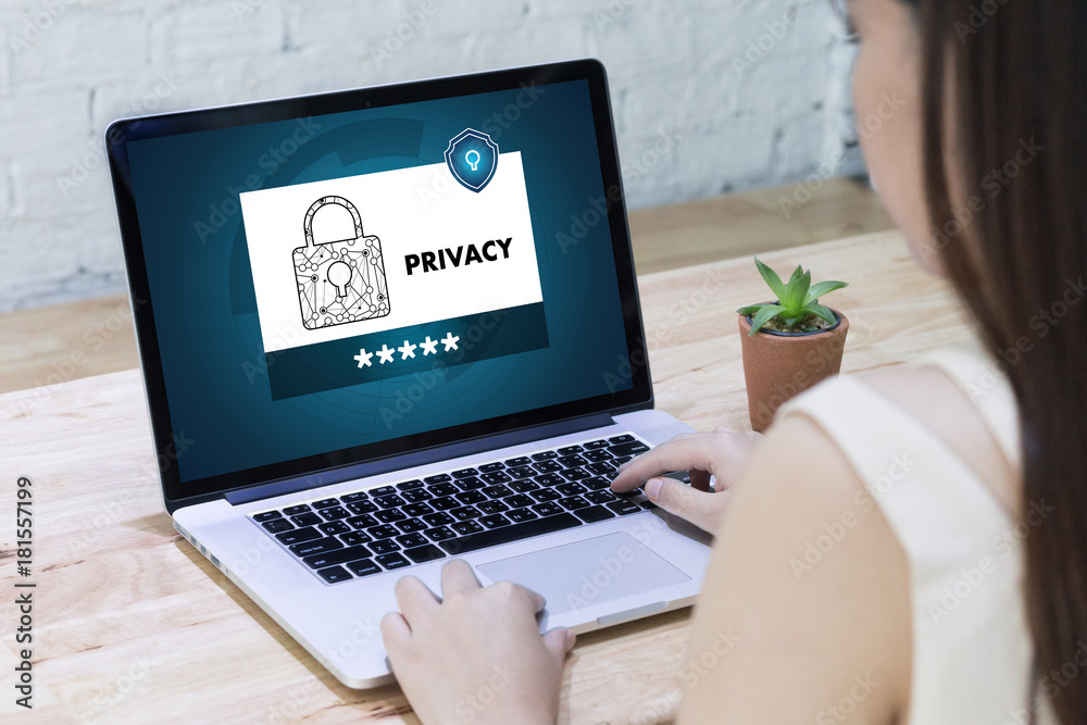 Poster privacy access login performance identification password passcode and privacy