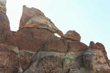Fascinating rock formations in Needles District, Canyonlands