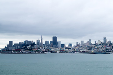 Naklejka premium Vista de San Francisco 