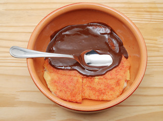 Traditional English trifle