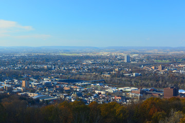 Fototapeta premium Bethlehem, Pennsylvania on a Sunny Day