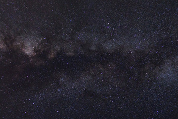 Milky way galaxy with stars and space dust in the universe