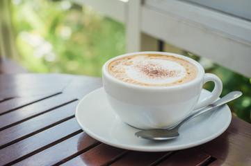 Cappuccino coffee