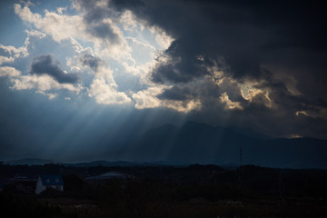 Dramatic Sky in Japan