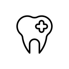 Teeth flat icon