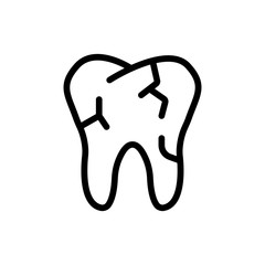 Teeth flat icon