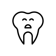 Teeth flat icon