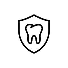 Teeth flat icon