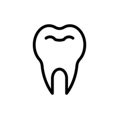 Teeth flat icon