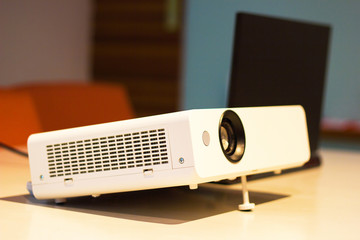 projector for presentation in a meeting room