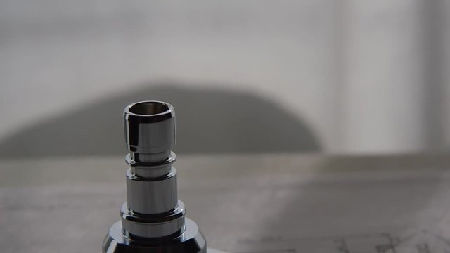 Vernier caliper and the metallic parts