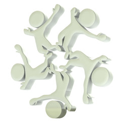 Teamwork people learning and success