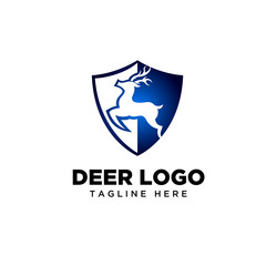 Shield Jump deer logo