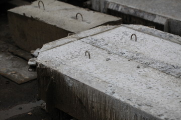 molds for concrete structures in the factory