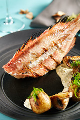 Grilled Sea Bass