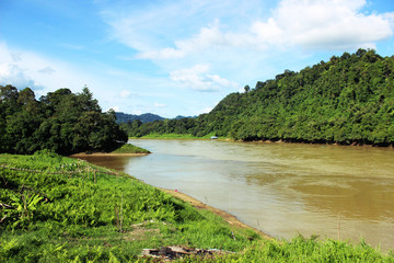 Fototapeta na wymiar Belaga Sarawak, Malaysia