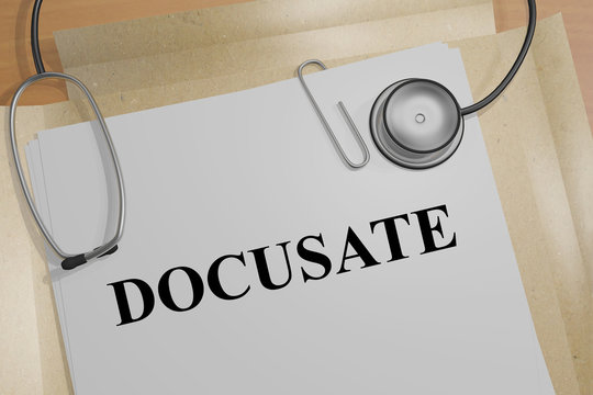 Docusate - medical concept