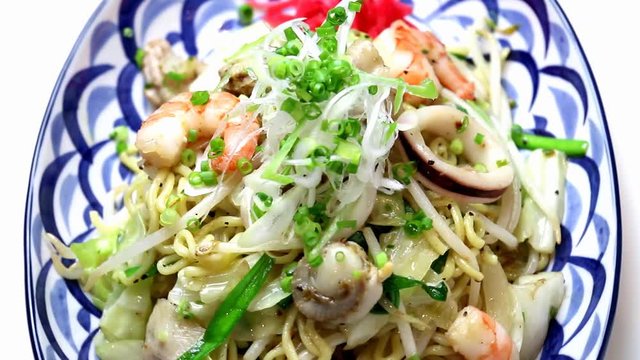 シーフード焼きそば