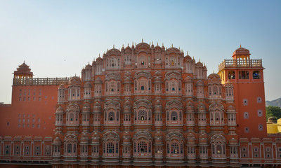 Fototapeta na wymiar Hawa Mahal in Jaipur, India