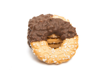 biscuits rings isolated