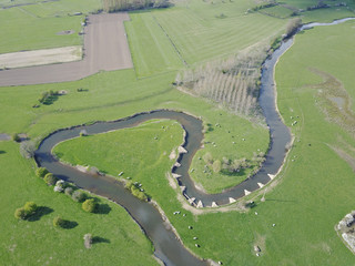 eau riviere paysage vert environnement Gaume nature paysage pollution Wallonie natura 2000 protection amenagement agriculture Breuvanne