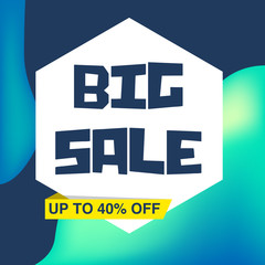 Template Sale Banner Background Abstract