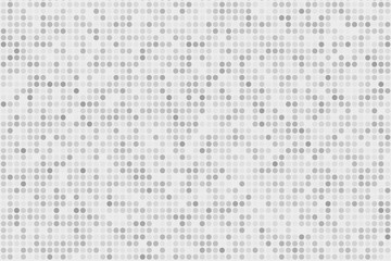 Pixel digital gradient background. Abstract light blue technology pattern. Dotted background with circles, dots, point small scale