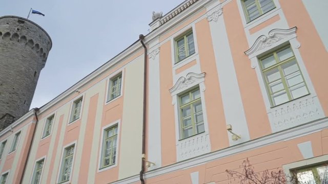 Parliament Building Of Estonia. Toompea castle.