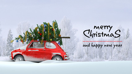 Santa Claus wish us a very Merry Christmas 