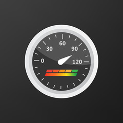 Guage icon. Credit score indicators and gauges vector set. Score vector icon