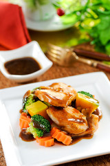 Chicken stir fry