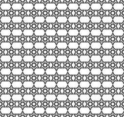 Seamless pattern line decoration abstract vector background design