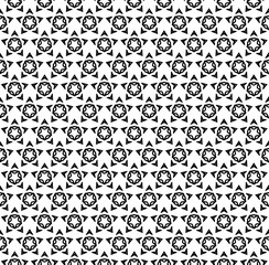 Seamless pattern line star decoration abstract vector background design