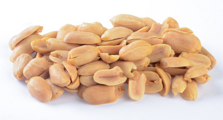 peanuts or roasted peanuts on a background.