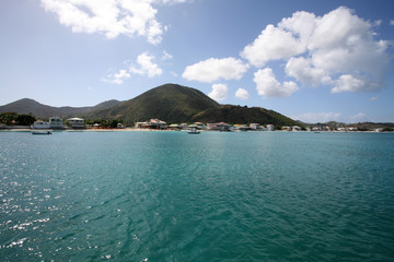 Plage à Saint Martin