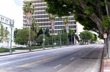 Obraz premium Streets of downtown Los Angeles. California, United States