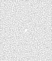 Vector labyrinth background, maze illustration