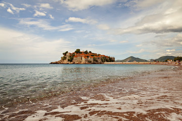 Sveti Stefan beach