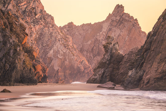 Ursa beach, Colares, Sintra, Lisbon region, Portugal