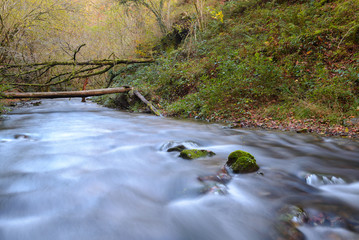 Hell´s Mill (Infernuko Errota) trail in Baztan valley, Navarra, Spain