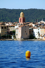 St Tropez vu de la mer