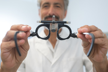 consultation with an ophthalmologist medical equipment coreometry