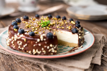 Delicious chocolate cake