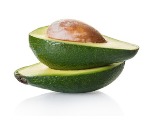ripe avocado closeup