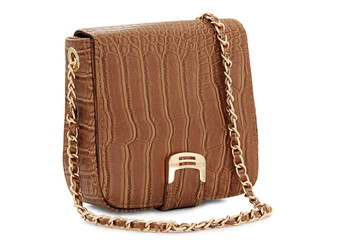 bag in crocodile leather