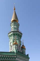 Fototapeta na wymiar Cathedral mosque, fragment, Perm city, Russia