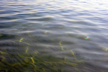 Background with sea beach. Close-up. Summer. The sun. Rest

