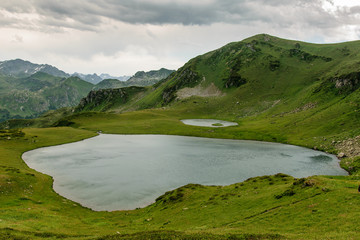 Mountain lake in Abkhazia